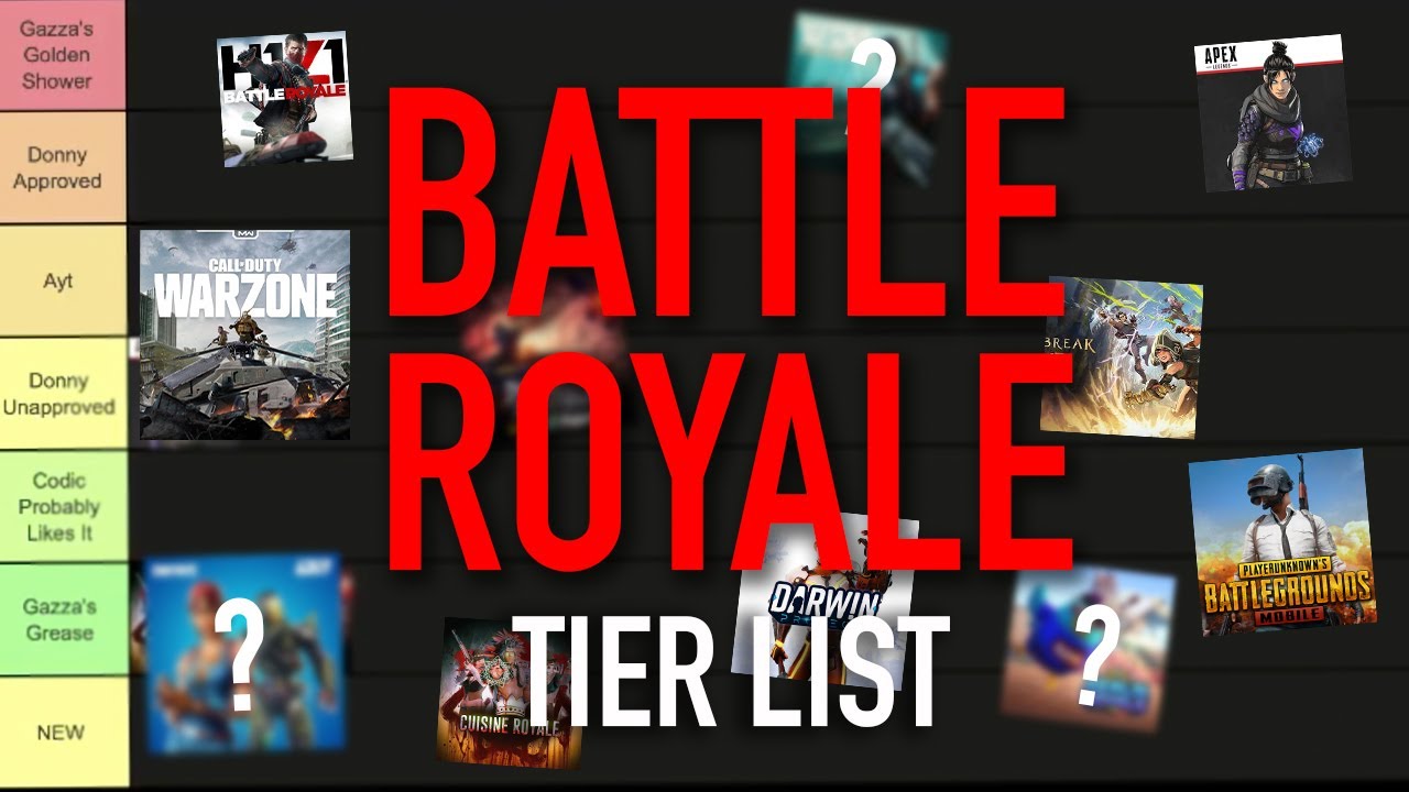 The FREE Battle Royale Tier List