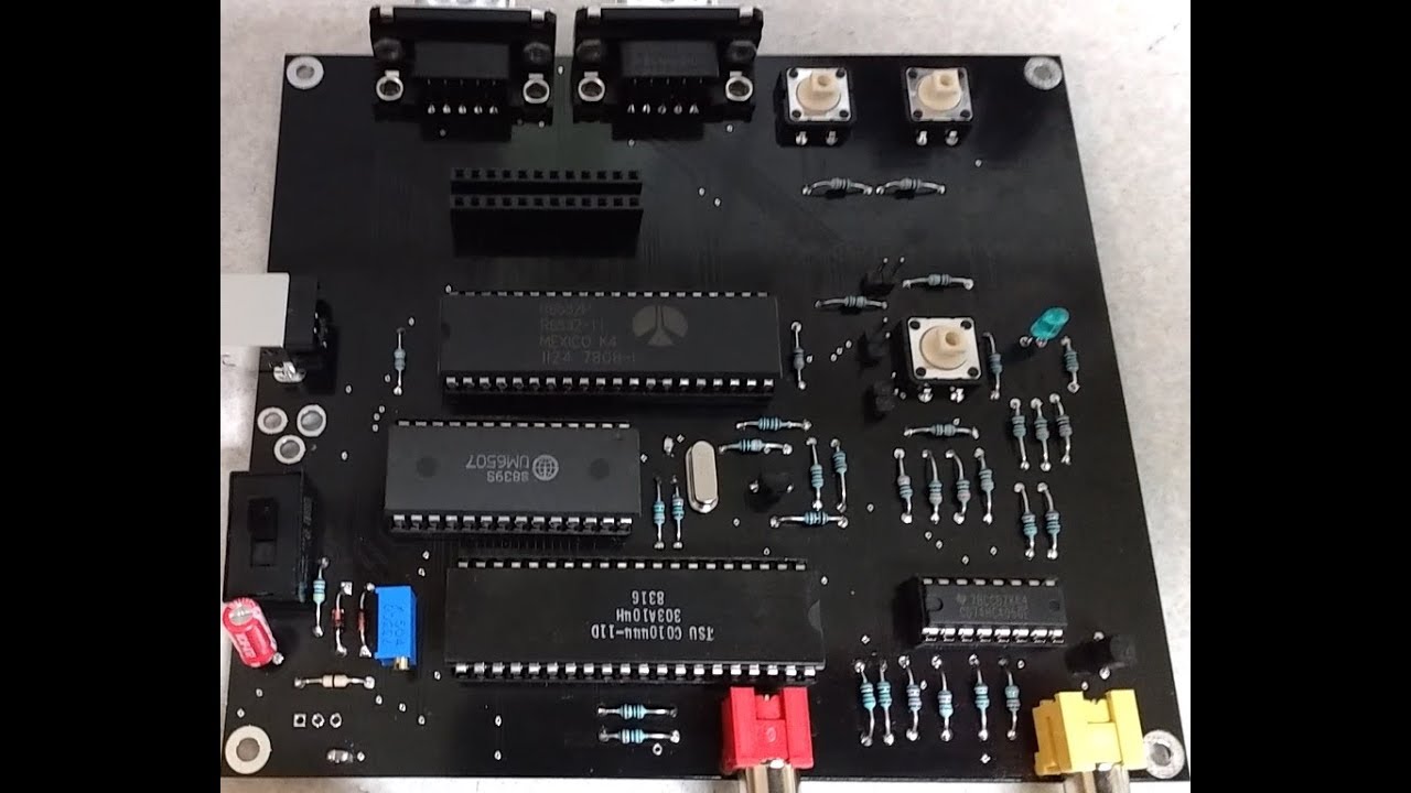 Homemade Atari 2600 Clone