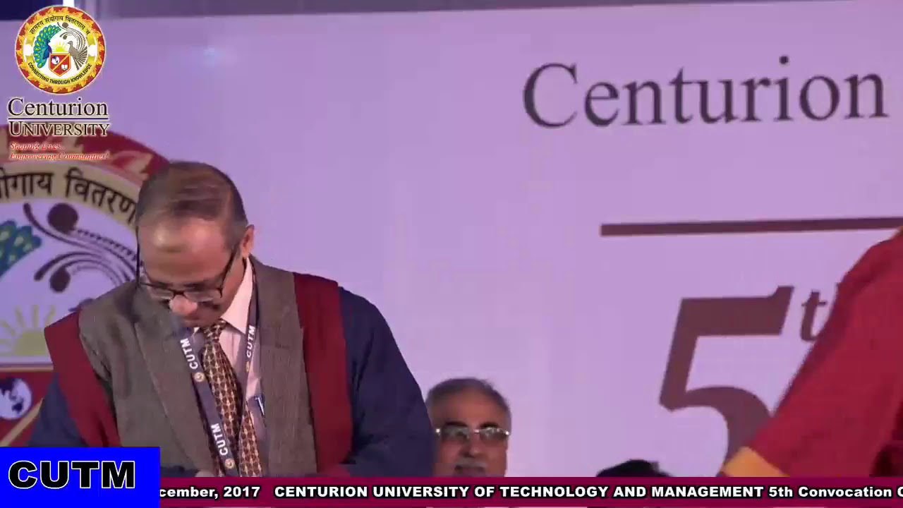 CUTM 5th Convocation 2017