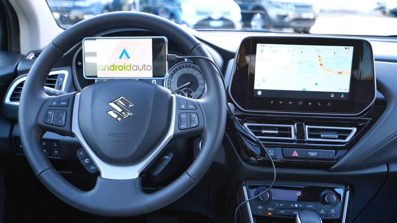Новая демонстрационная мультимедийная система Suzuki Android Auto 2022