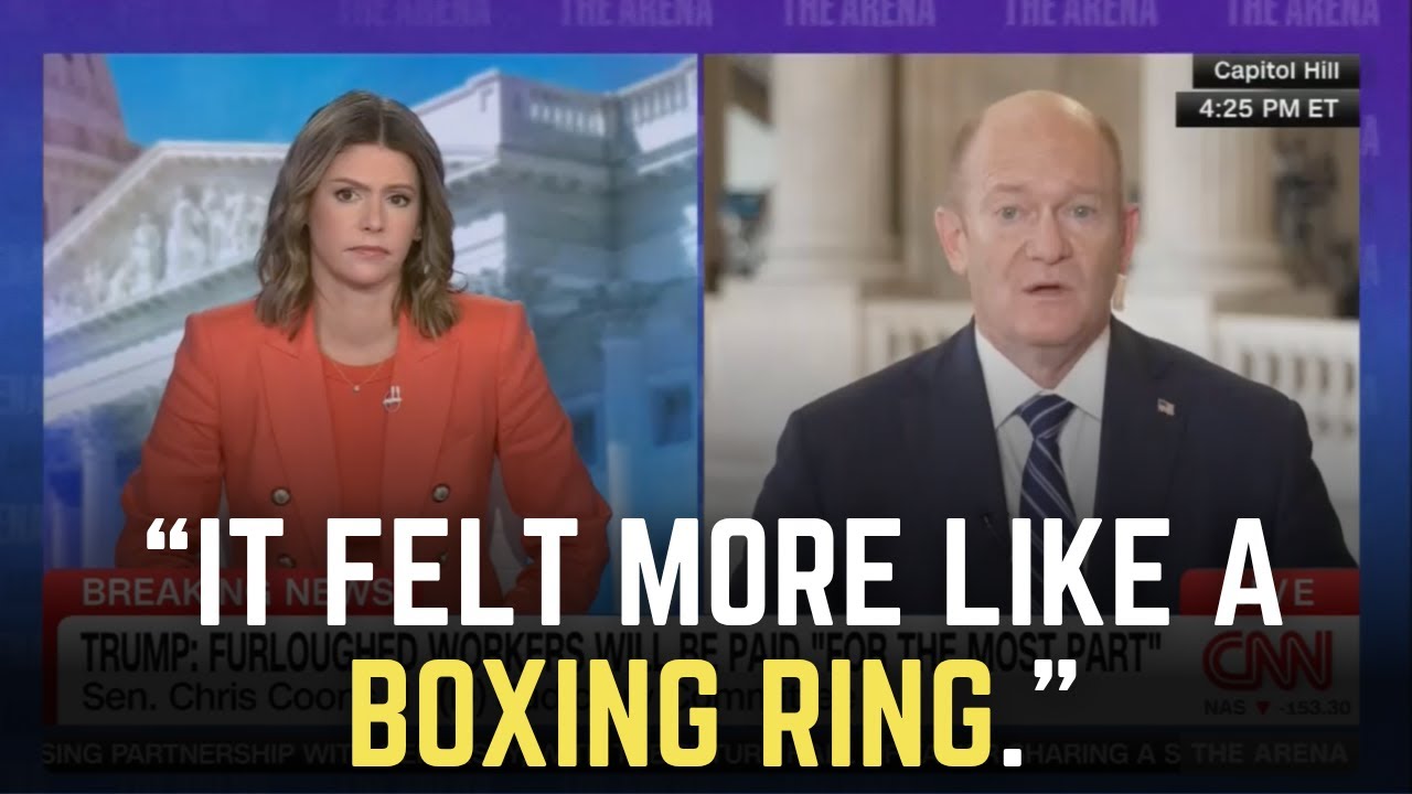 Senator Coons joins CNN's The Arena with Kasie Hunt