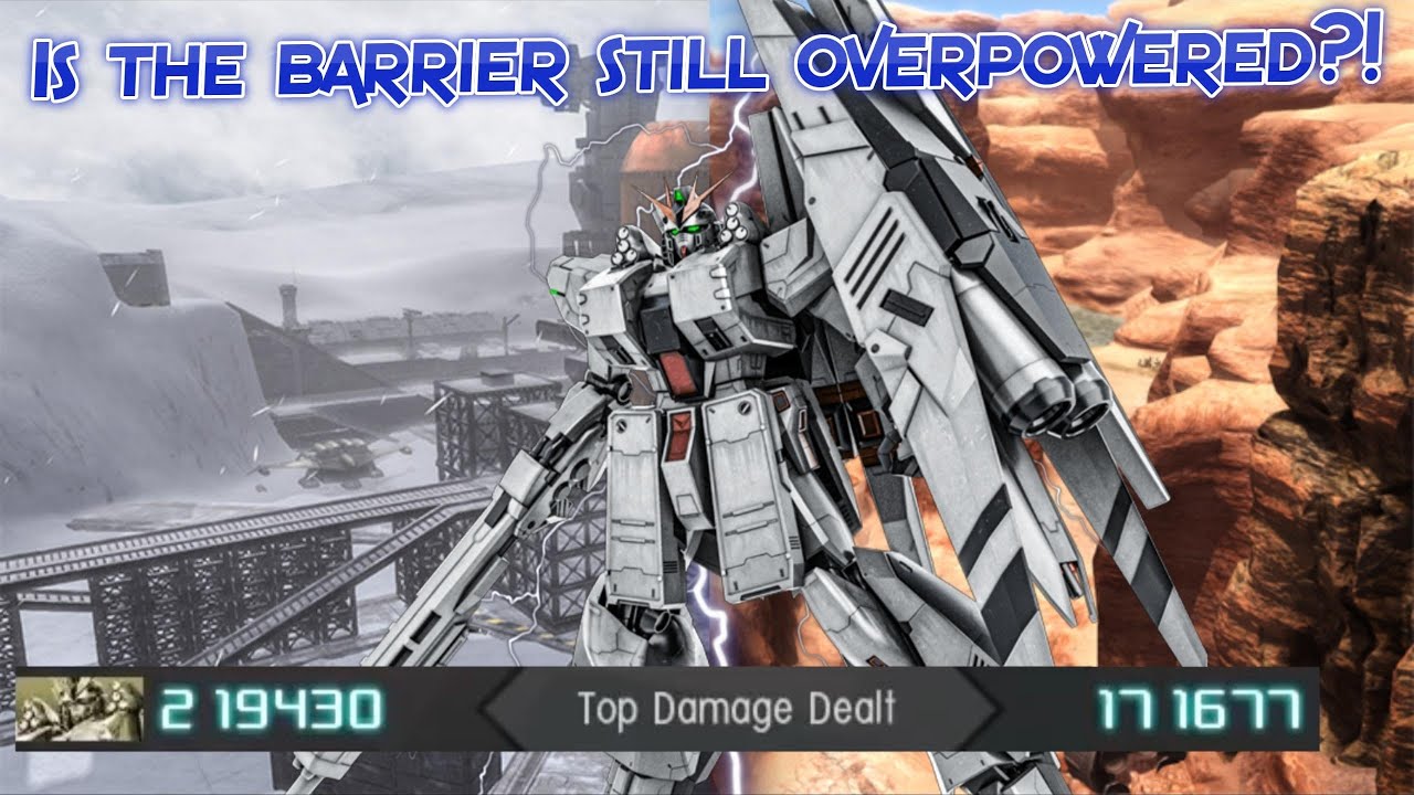 GBO2 Nu Gundam HWS: Is the barrier still overpowered?!