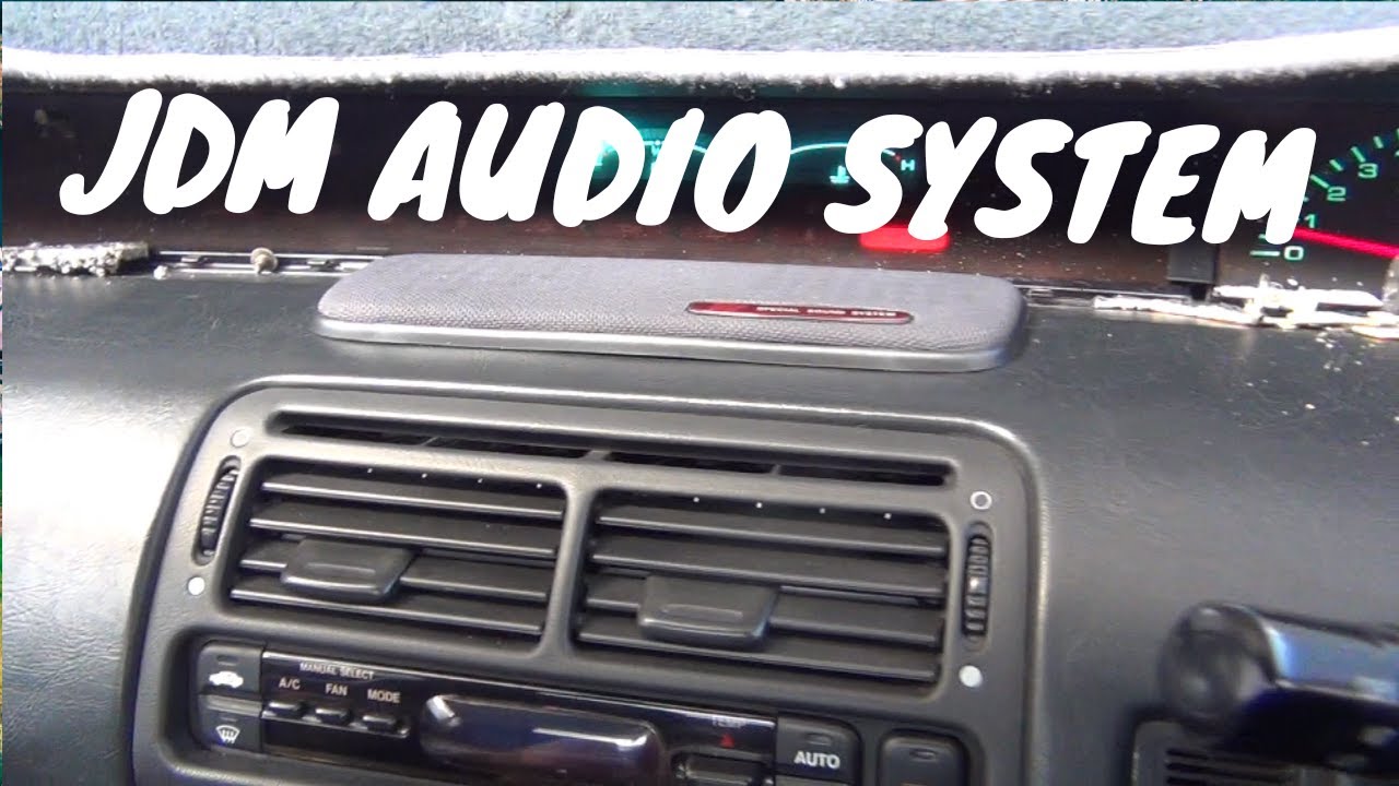 Устранение неисправностей моей аудиосистемы и добавление динамиков Honda Prelude DSP JDM