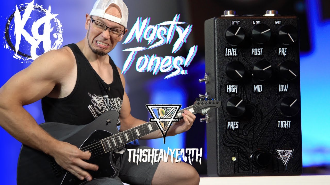 Evil, Grimey GAIN - THISHEAVYEARTH Chvrchbvrner -  Preamp / Distortion Pedal!