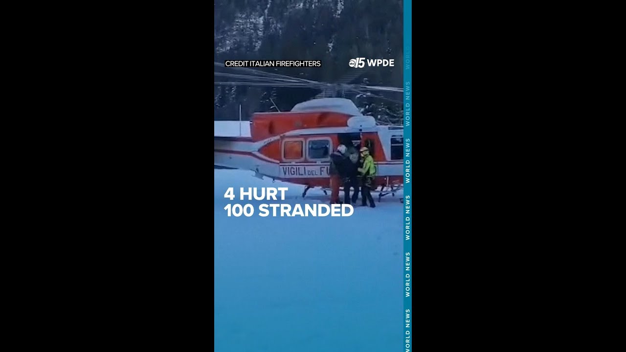 Italian Cable Car Accident: 100 Stranded, 4 Hurt