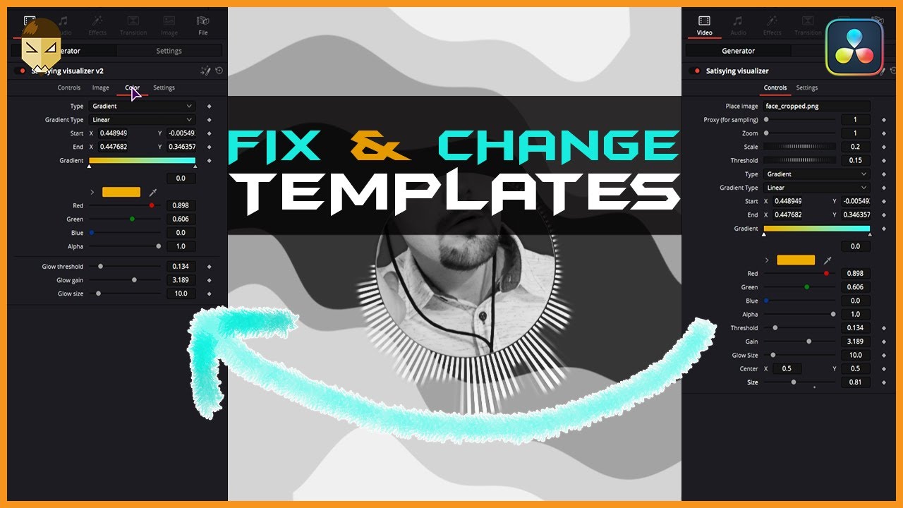 Fix & Change BADLY Saved DaVinci Resolve Templates