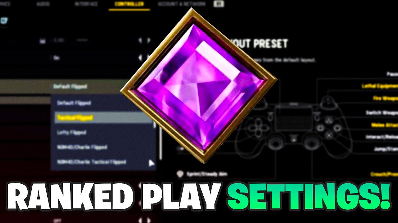 the BEST RANKED PLAY SETTINGS in VANGUARD 🎮 (Ranked Play Settings PS5/XBOX/PC)