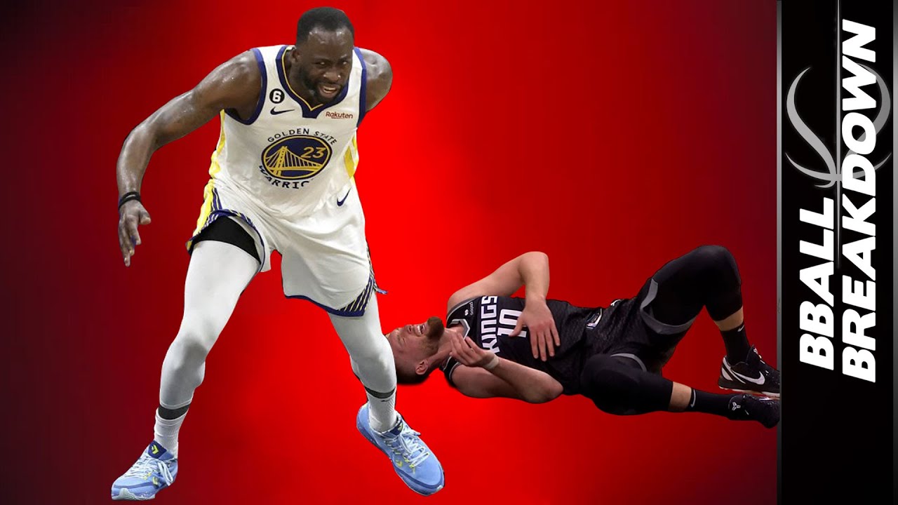 Draymond Goes Down Kicking And Screaming | Game 2 Warriors vs Kings 2023 NBA Playoffs