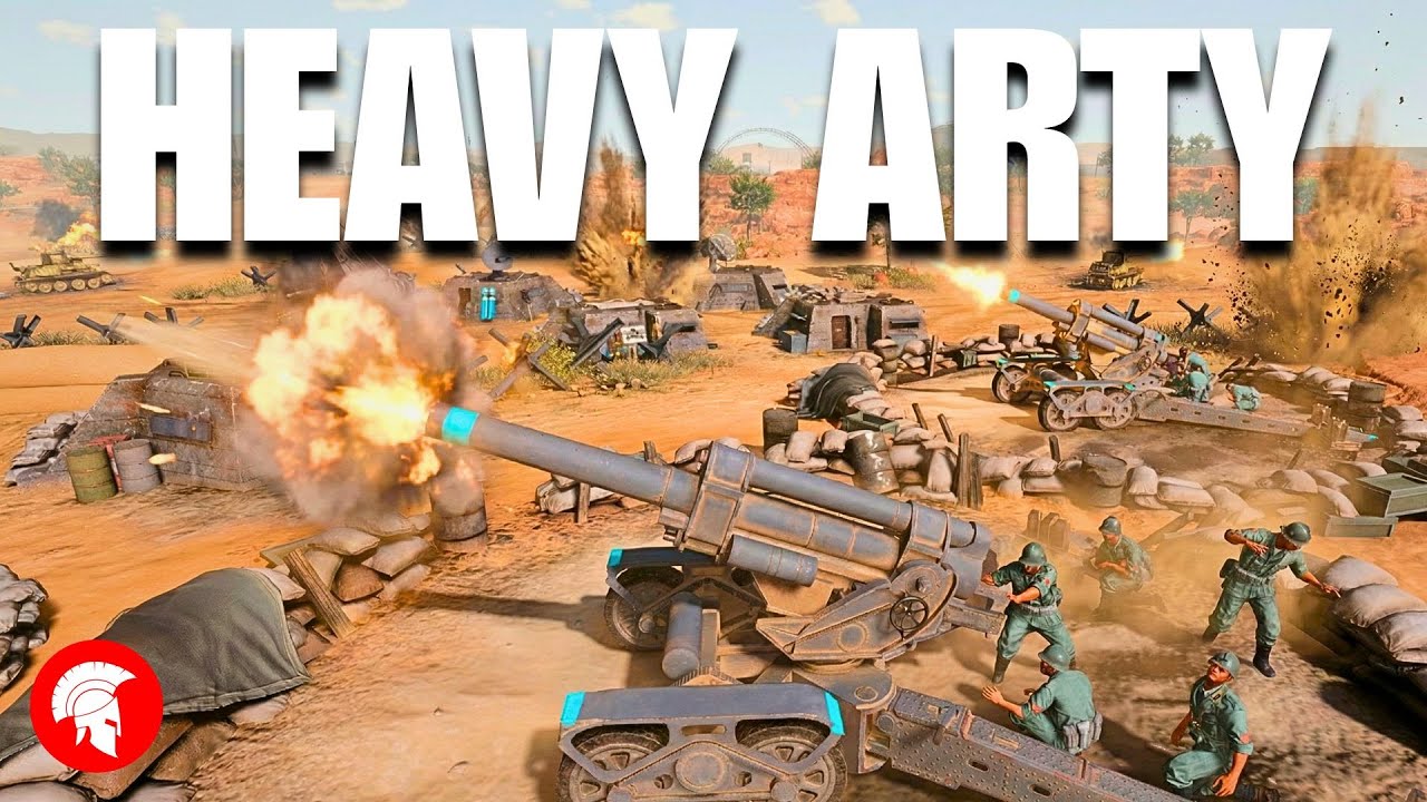 HEAVY ARTY = HEAVY FUN! - 4vs4 - Wehrmacht - Company of Heroes 3