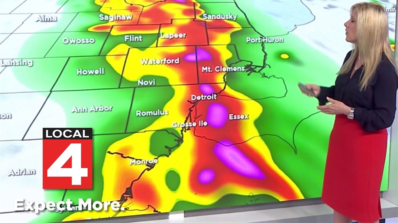 Metro Detroit weather forecast May 15, 2025 -- 4 p.m. Update