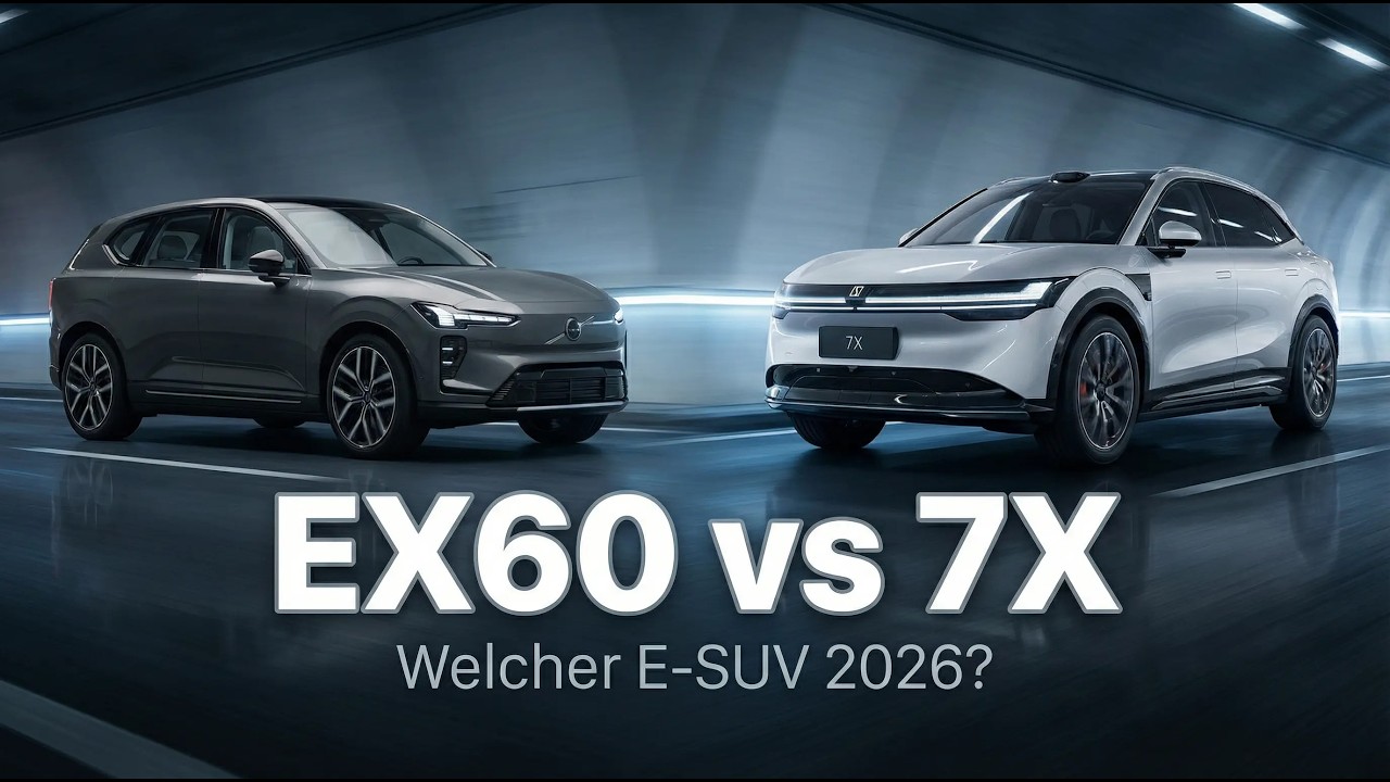 Volvo EX60 vs. Zeekr 7X – räumt der China-E-SUV den Schweden vom Thron?