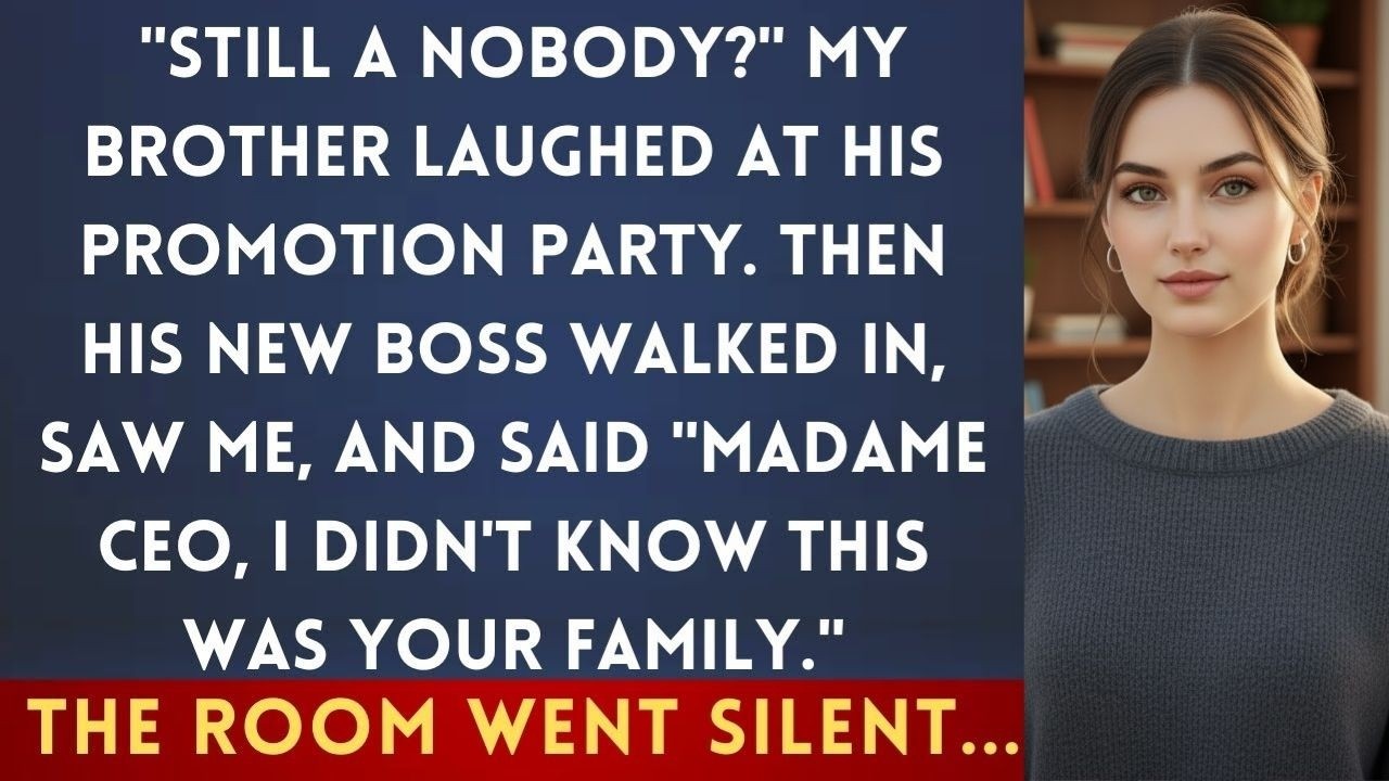 At My Brother's Success Party, They Called Me A Failure—Then His Boss Called Me 