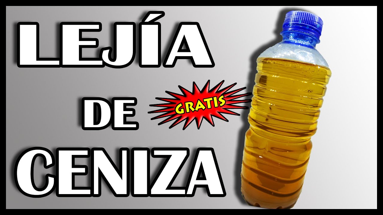 Lejía 100% ecológica | LEJÍA de CENIZA casera | Lejía de Potasa | ATLASNUBE autogestión