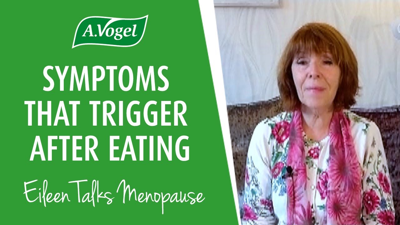 Menopause Symptoms that can trigger after eating