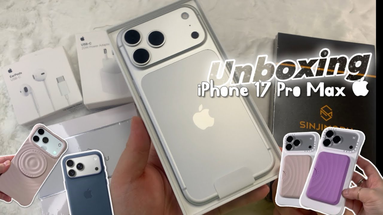 아이폰 12 Pro → 17 Pro Max 🍎 언박싱 | 초기 불량 테스트 과정& 케이스 고민 끝! (한 달 사용기)