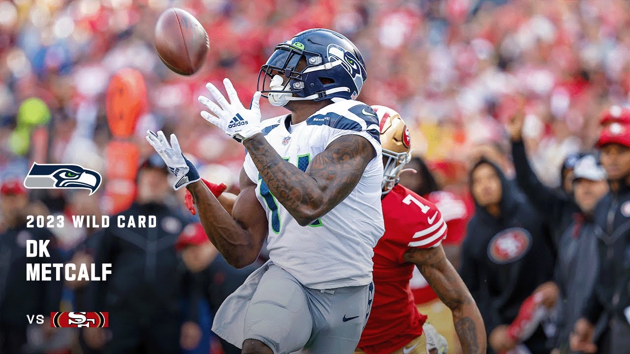 DK Metcalf's Monster Game Falls Short | 2023 Super Wild Card Weekend