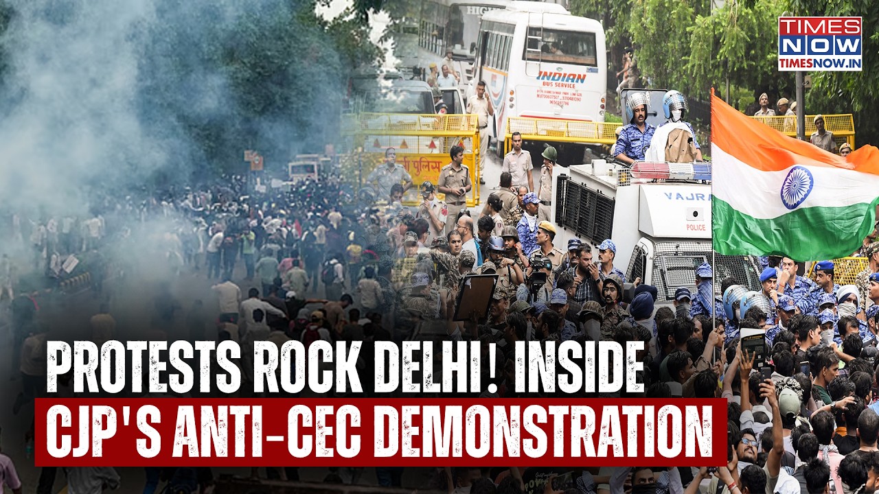 CJP PROTESTS ROCK DELHI! Rahul Joins Opposition As Political Battle Over Gyanesh Kumar Intensifies