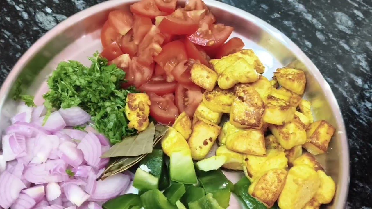 🥘 paneer with @simlamirch /Ghar par easy tarika se banai