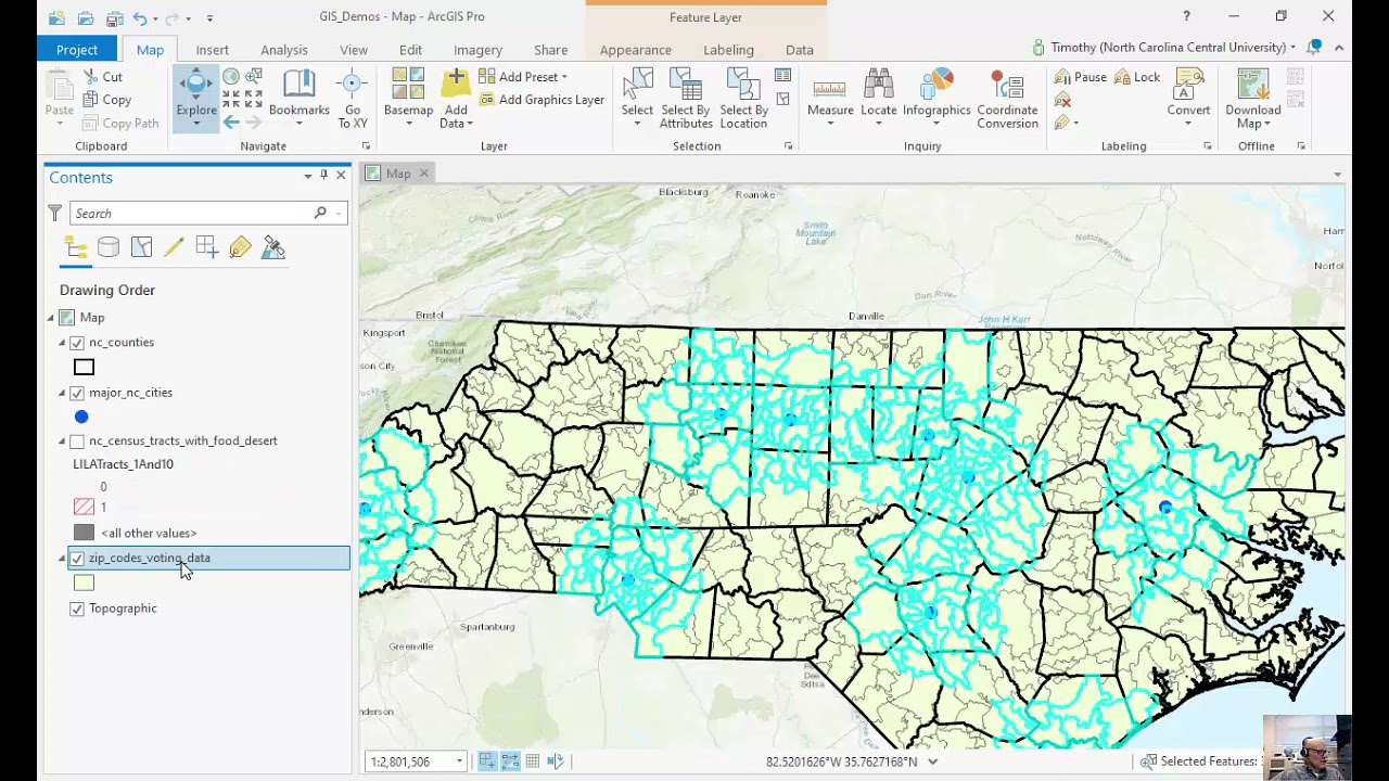 Running Spatial Queries in ArcGIS Pro