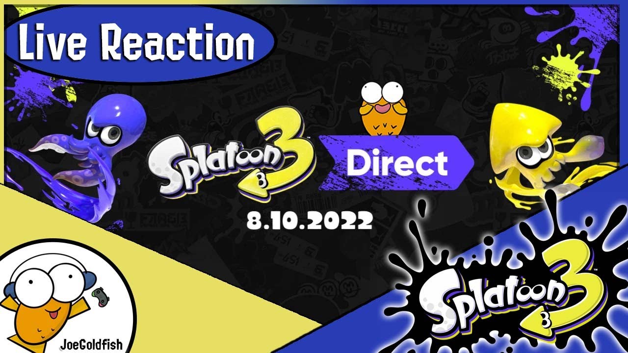Splatoon 3 Direct Reaction