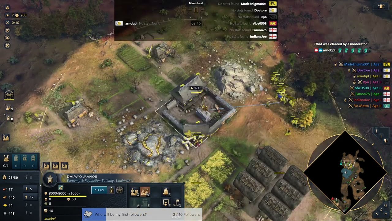 Age of Empires 4 Season 7 Multiplayer FFA Nomad Live Streaming (2024/03/25)