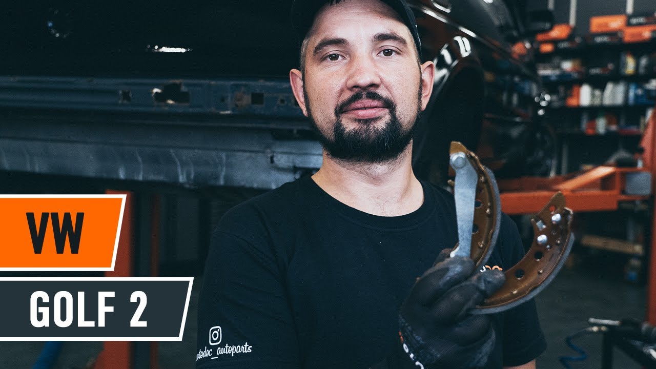 Jak wymienić tył szczęki hamulcowe w VW GOLF 2 [PORADNIK AUTODOC]