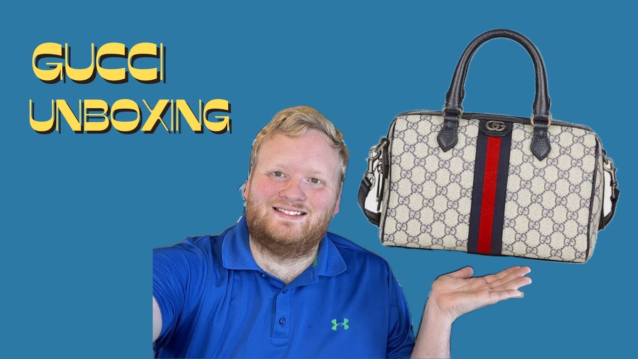 Gucci Ophidia GG Small Top Handle | Unboxing | David's Closet