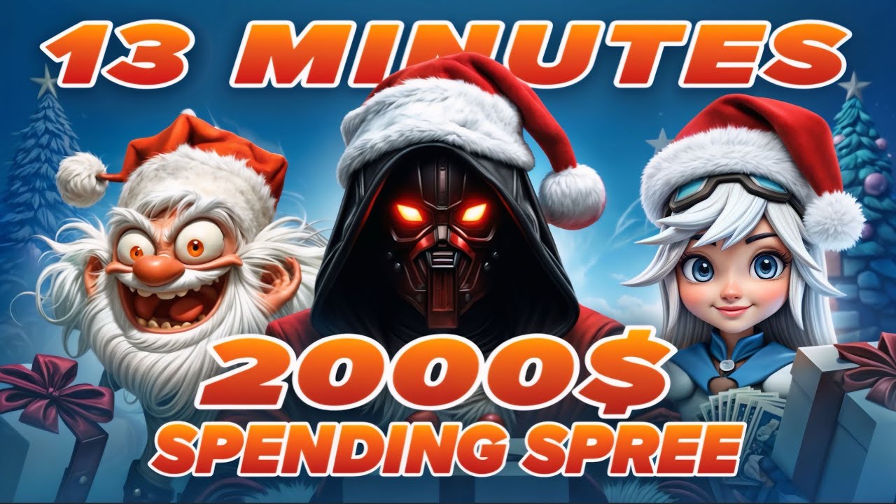 Whiteout Survival SPENDING SPREE 2000$ 13 MIN MERRY CHRISTMAS EVENT PART3 NEW GIVEAWEY