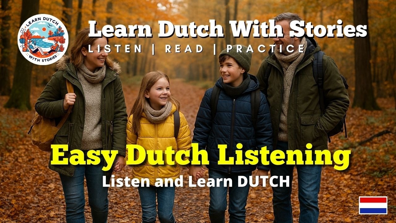 Learn Dutch with a Simple Autumn Story – Easy Dutch Listening Practice (A1 Level)