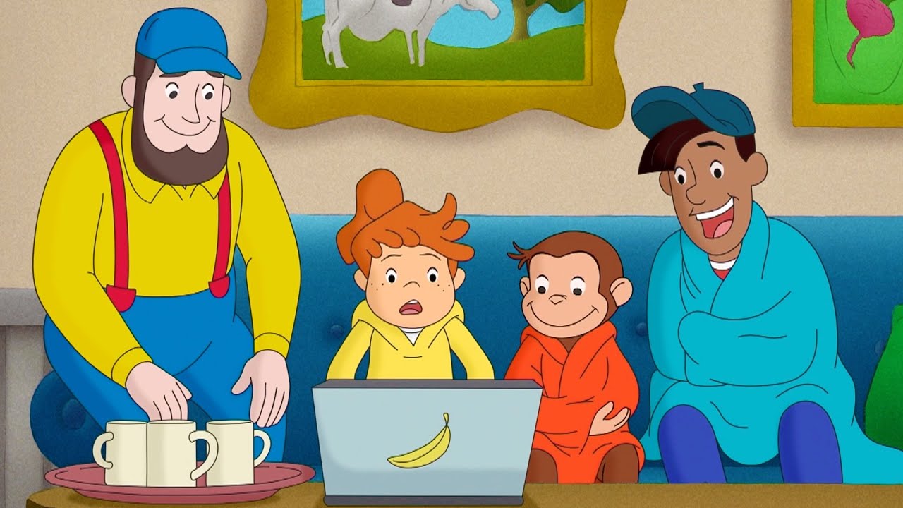 George e as Estrelas Cadentes 🐵 George, o Curioso 🐵 Desenhos Animados
