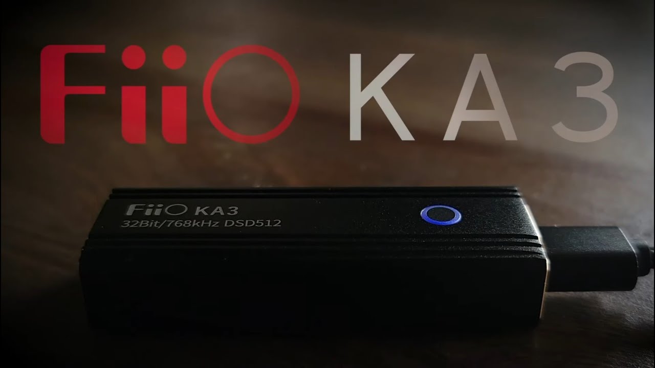Портативный ЦАП/усилитель Fiio KA3.