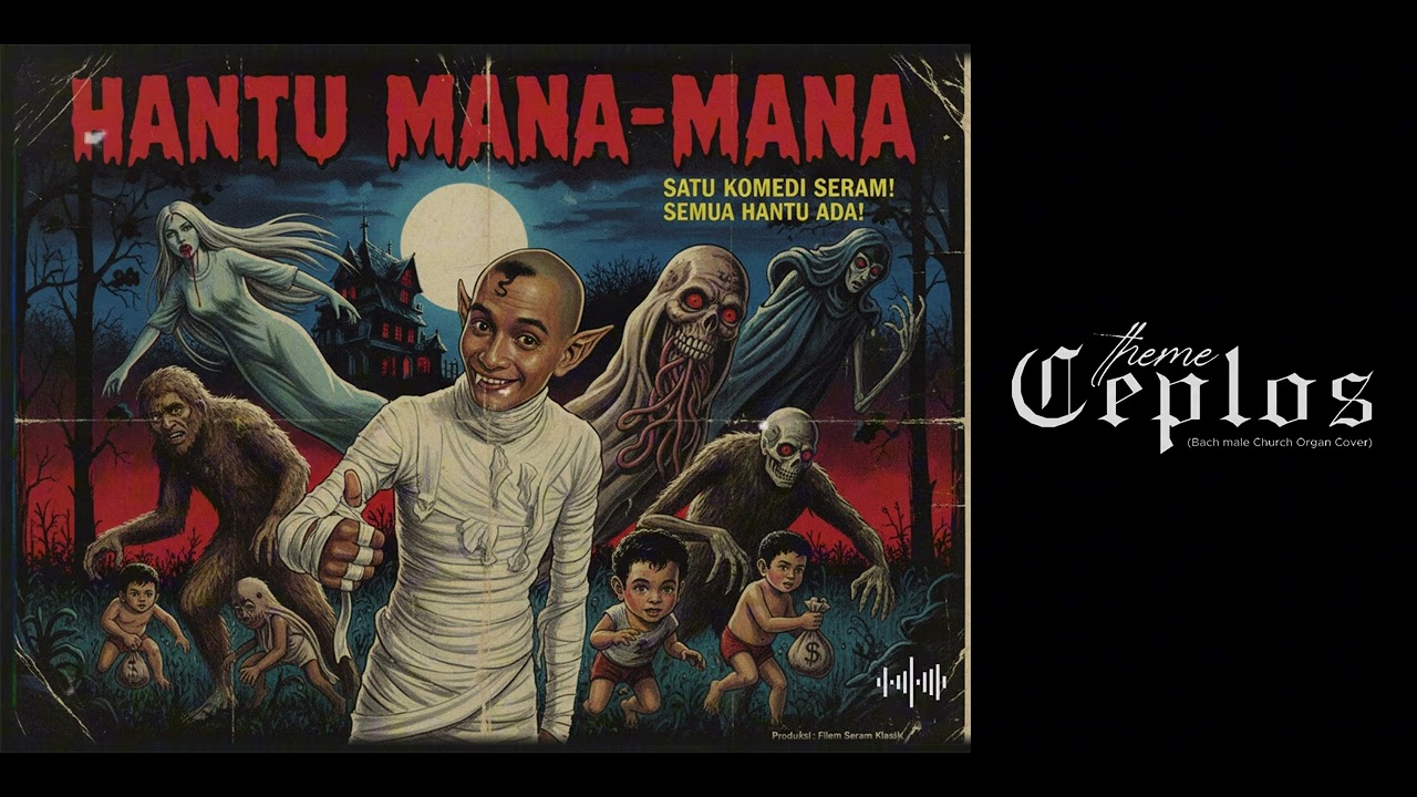 Ceplos theme | Hantu Mana-mana | Bach Church Organ Cover
