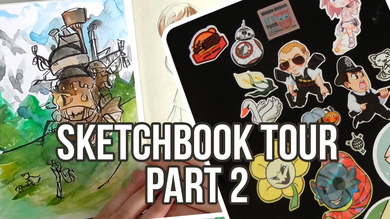 ☆☆ SKETCHBOOK TOUR ☆☆ PART 2☆☆