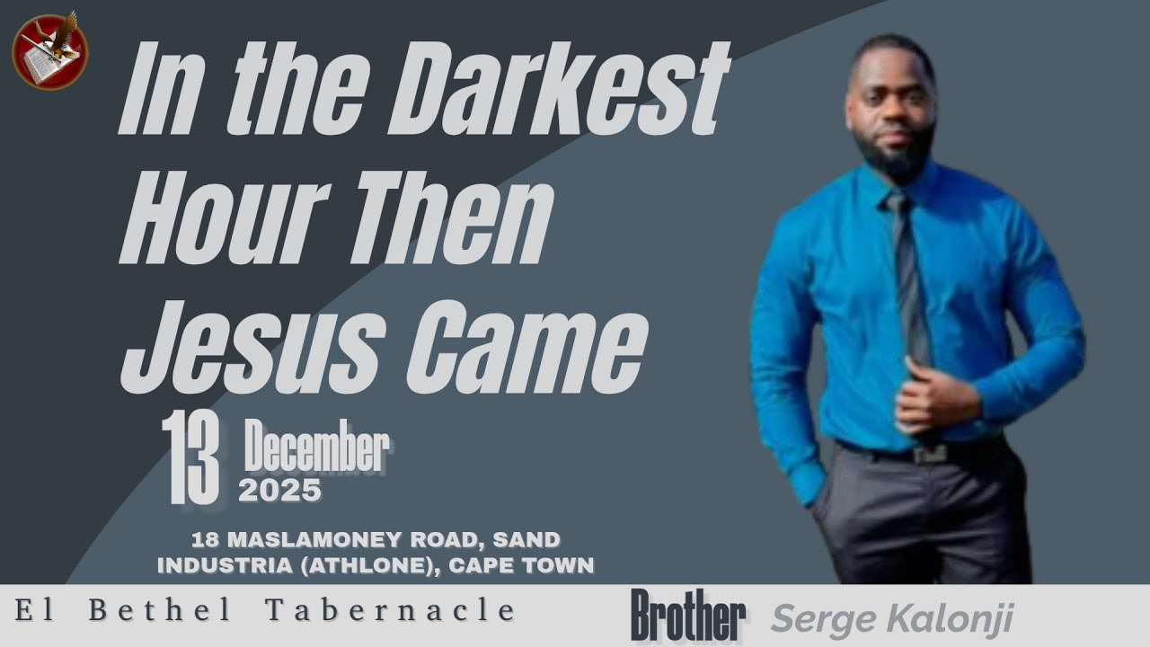 Brother Serge Kalonji - In the Darkest Hour Then Jesus Came