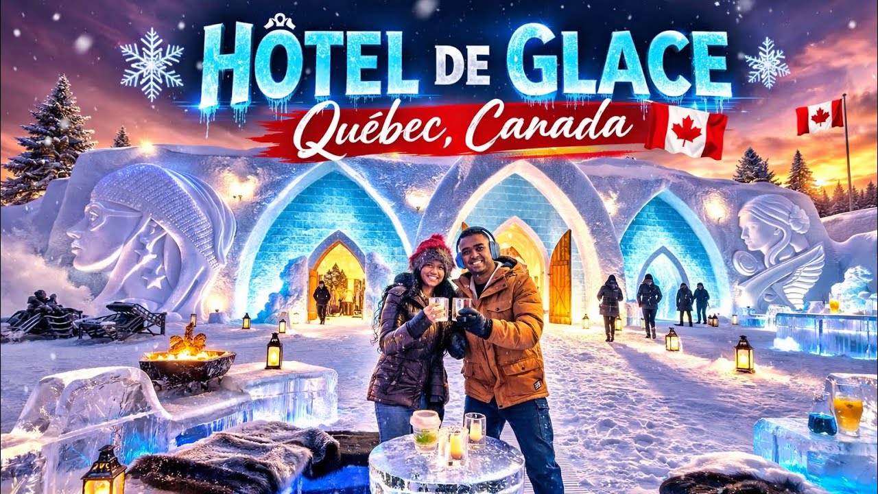 Hotel De Glace / Ice Hotel in Quebec City 2026