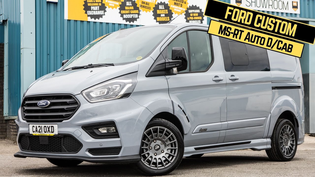 Подробный осмотр Ford Transit Custom MS-RT 2021 года. Прогулка и обсуждение