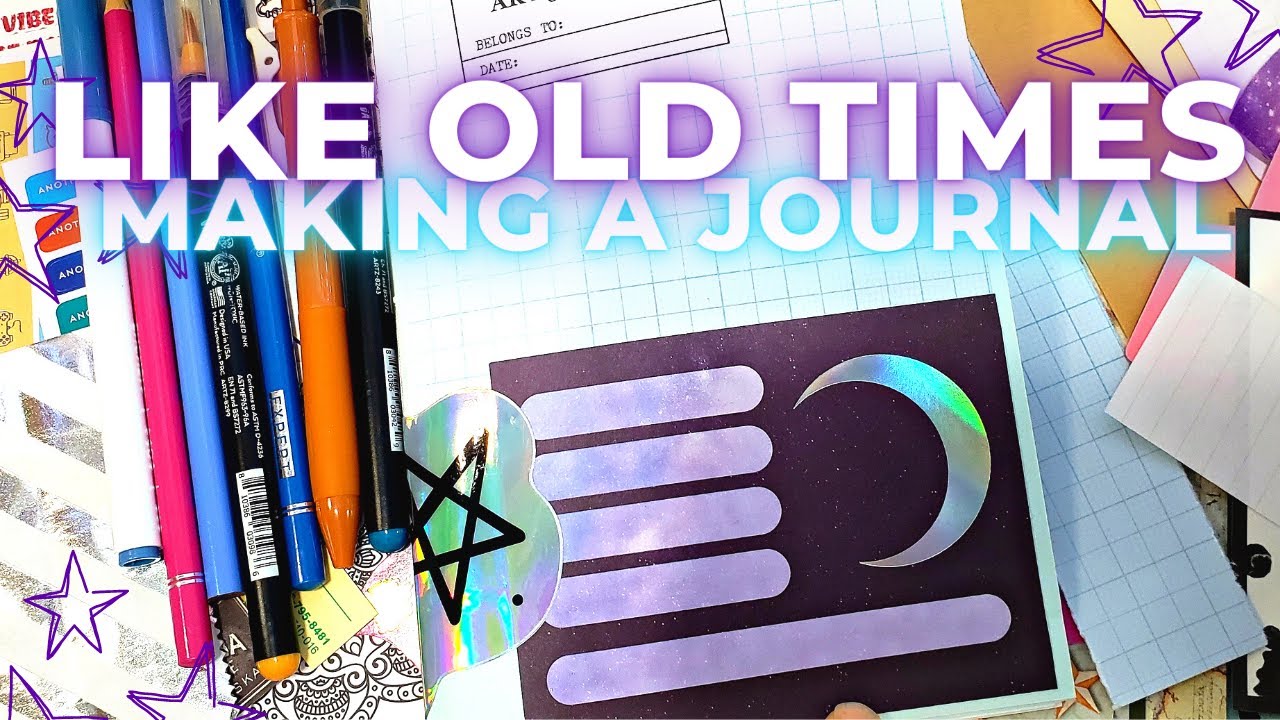 Making a Journal using only the Supplies in my Shop