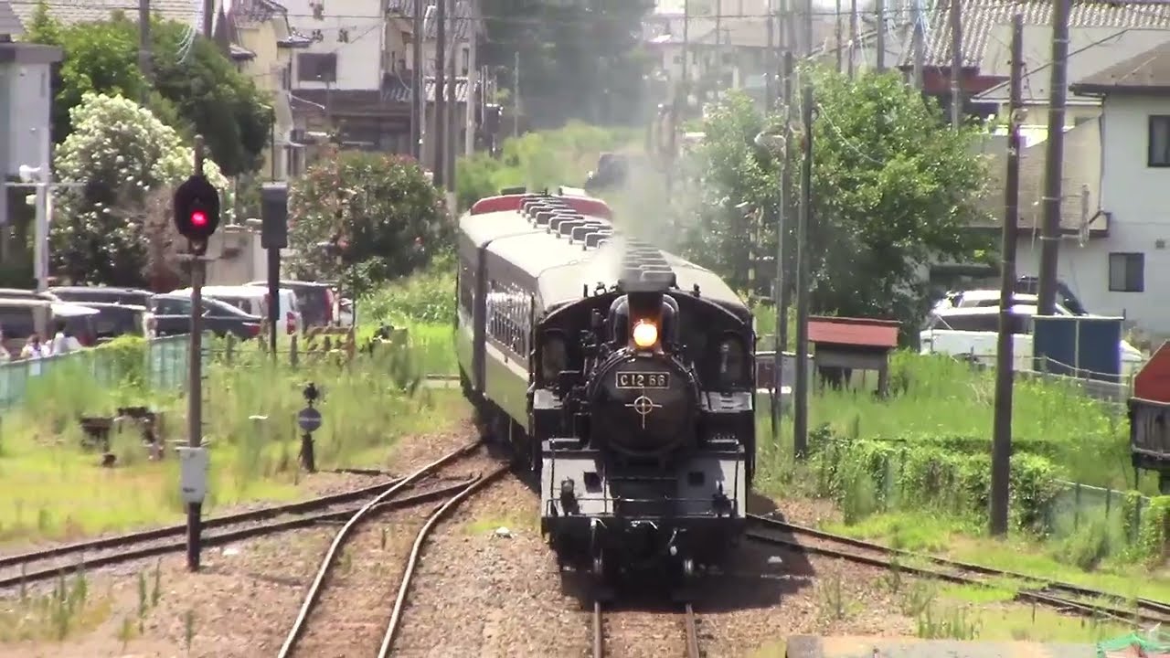 【2025年7月27日】真岡鐵道　SLもおか【C12 66の不具合につき、DE10 1535補機付】