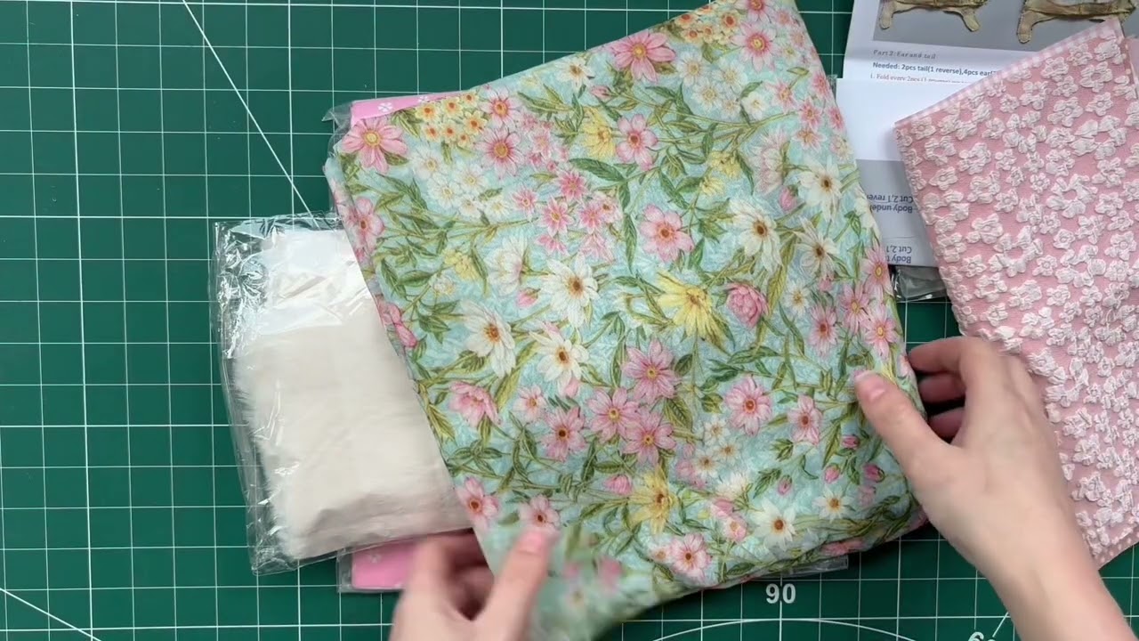 Temu fabric haul & cheap affordable and cute fabric 🥰