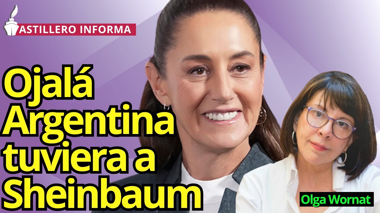 Tengo gran respeto por Sheinbaum; está manejando bastante bien este momento tan difícil: Olga Wornat