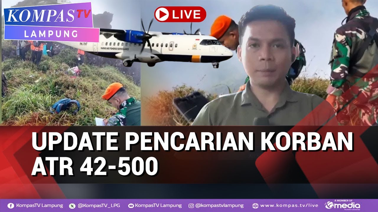 Update Pencarian & Evakuasi Korban Kecelakaan Pesawat ATR 42-500