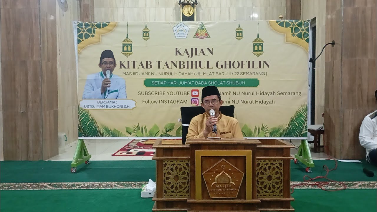 KAJIAN KITAB TANBIHUL GHOFILIN, JUMAT 6 FEBRUARI 2026. UST. IMAM BUKHORI, S.Hi