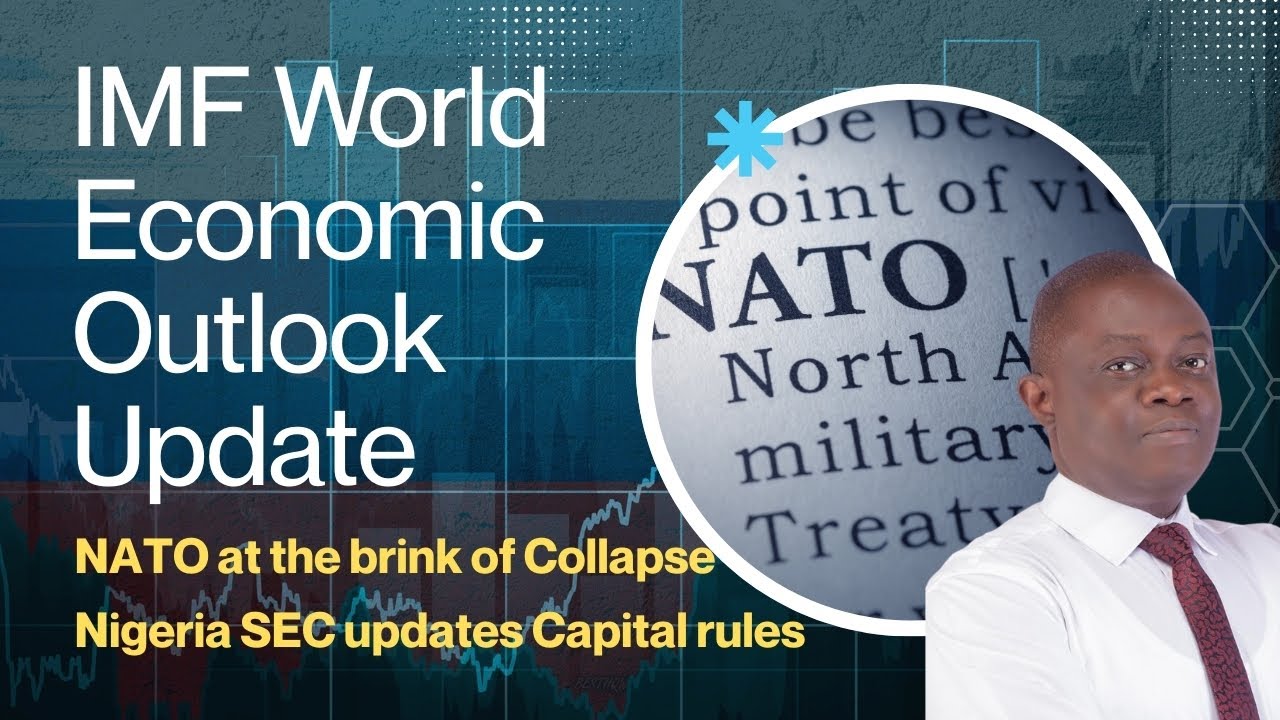 IMF sees higher growth in 2026 as NATO teeters at the brink of collapse.