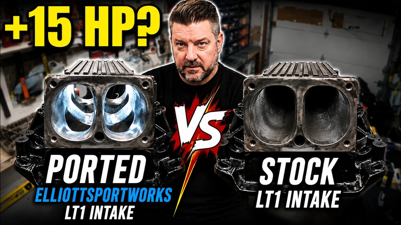 Llyod Elliot ported LT1 ported intake manifold