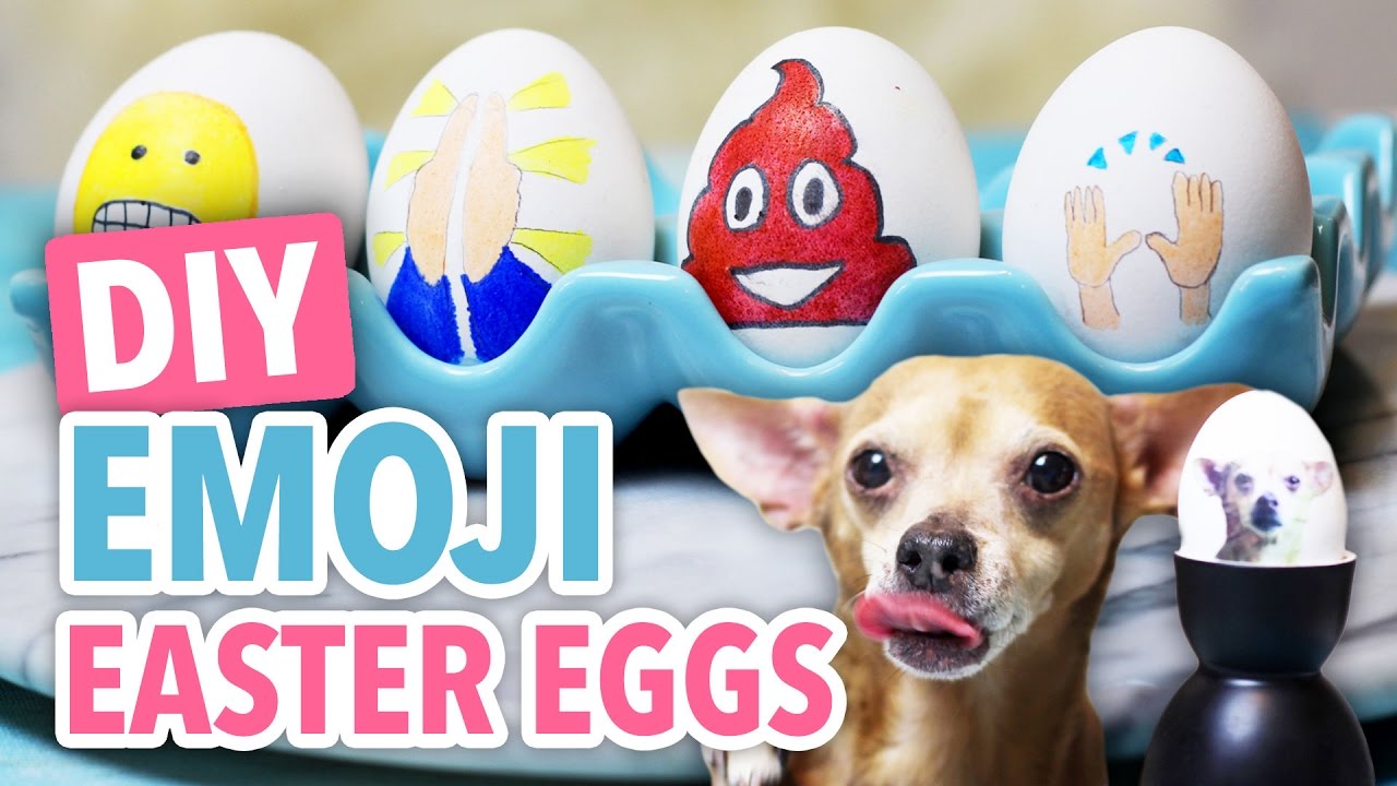 DIY Emoji & Dog Photo Easter Eggs - HGTV Handmade