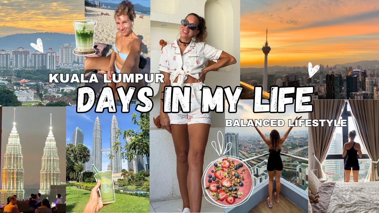 Productive Day in My Life: Kuala Lumpur VLOG, exploring KL, Balanced lifestyle,  getting sick 🥹