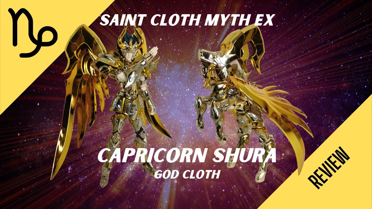 SAINT SEIYA: SAINT CLOTH MYTH EX - CAPRICORN SHURA God Cloth