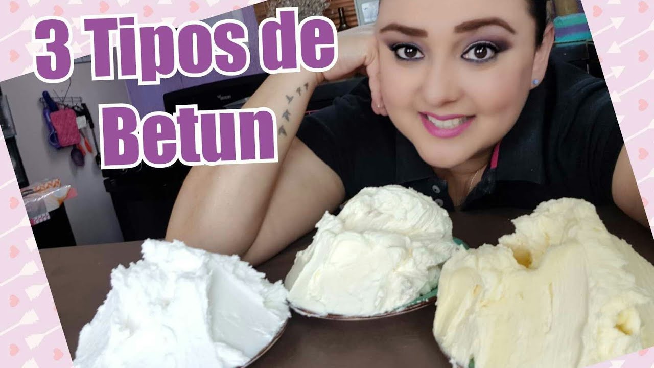 👩‍🍳 3 Tipos de Betun 👩‍🍳 CON LUDDYS