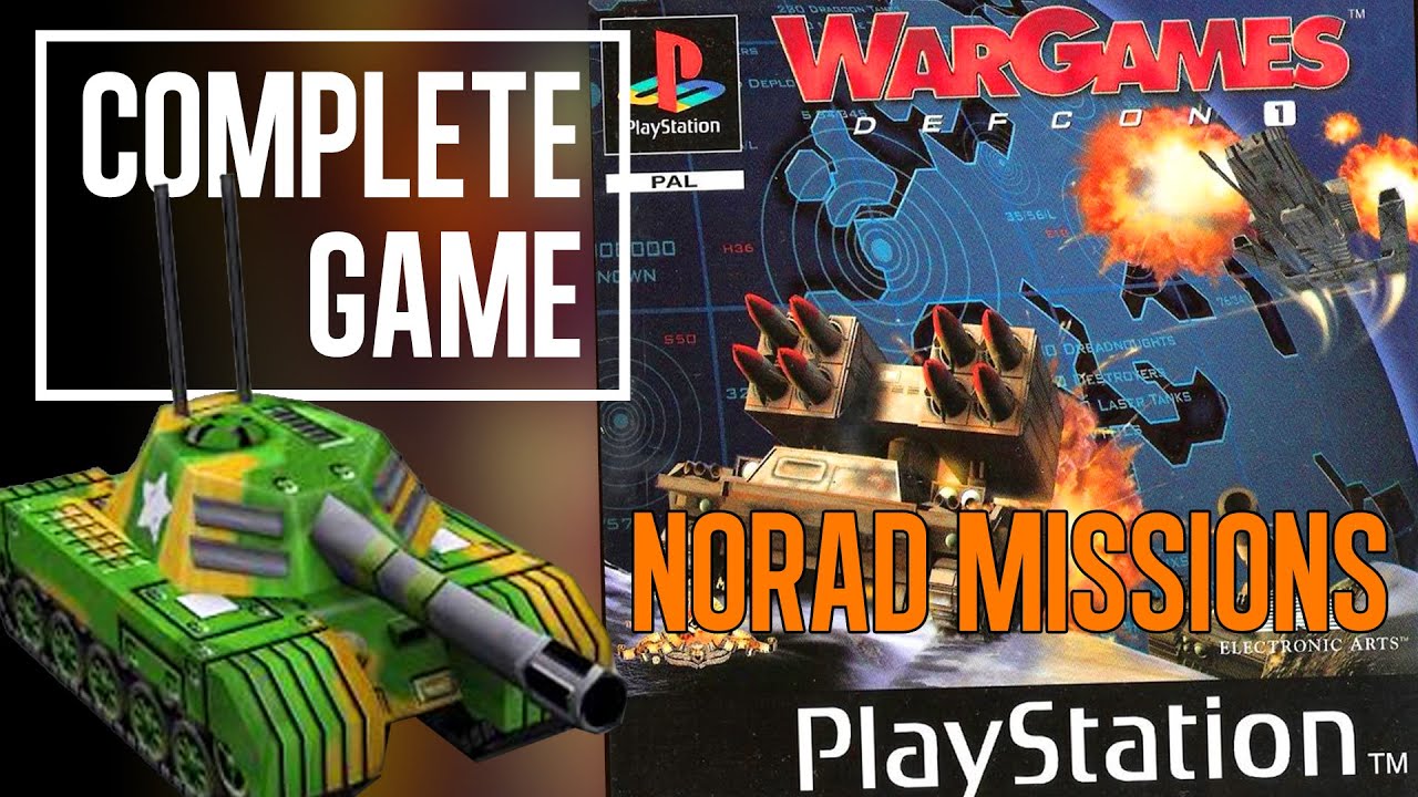WarGames Defcon 1 Longplay | HD Playstation 1 | 60FPS | NORAD Campaign
