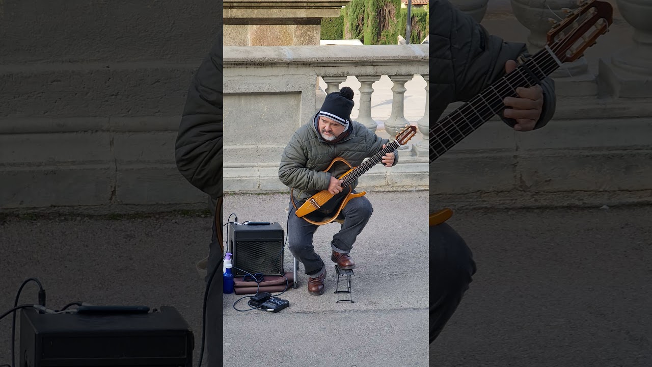 Street Guitarist Barcelona #mogadortravel #shorts